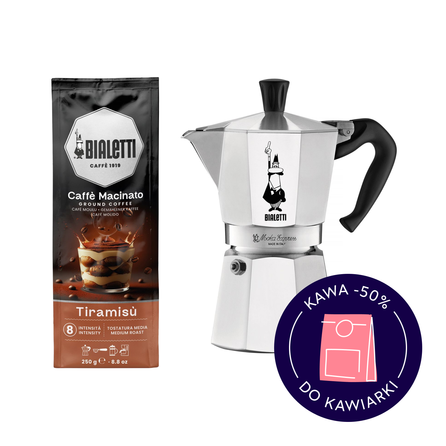 Bialetti Moka Express 6tz - Coffeedesk